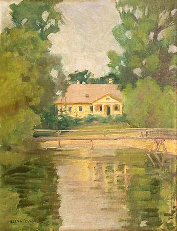 «Сільська садиба». 1930-і рр. Полотно, олія